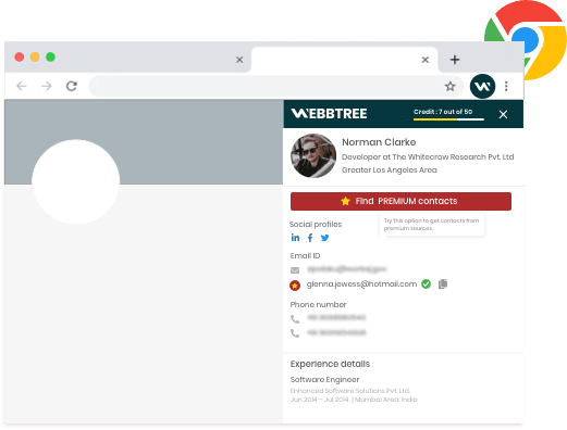 Webtree Chrome Extension