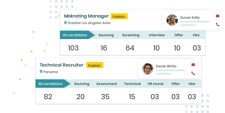 Customize hiring flows for each job