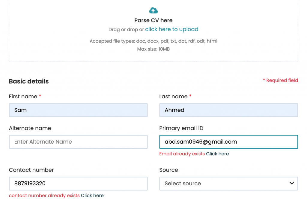 Removing Duplicate Profiles